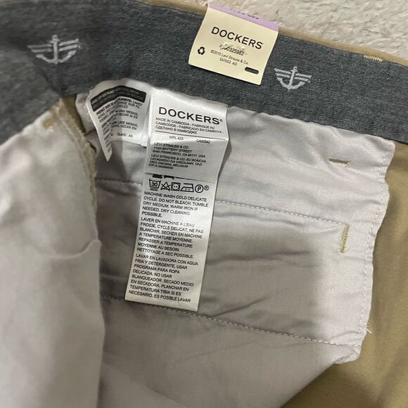 Men's Dockers Straight-Fit Workday Khaki Smart 360 Flex Pants 38x30 - Picture 11 of 15